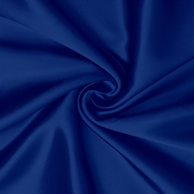 Royal Blue Poly Cotton Twill Fabric